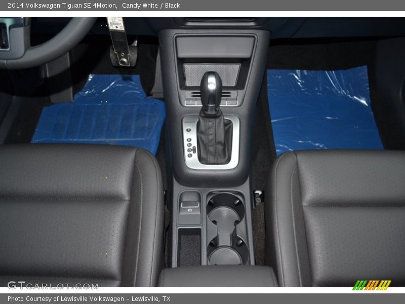 Candy White / Black 2014 Volkswagen Tiguan SE 4Motion