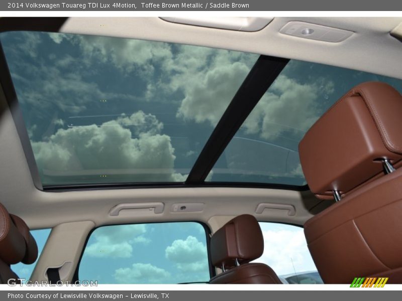 Sunroof of 2014 Touareg TDI Lux 4Motion