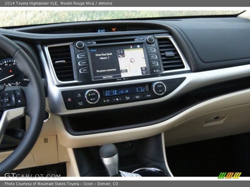 Moulin Rouge Mica / Almond 2014 Toyota Highlander XLE
