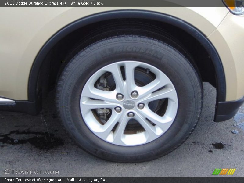 White Gold / Black 2011 Dodge Durango Express 4x4