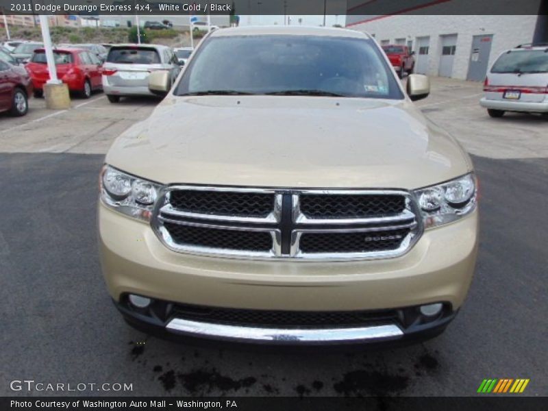 White Gold / Black 2011 Dodge Durango Express 4x4