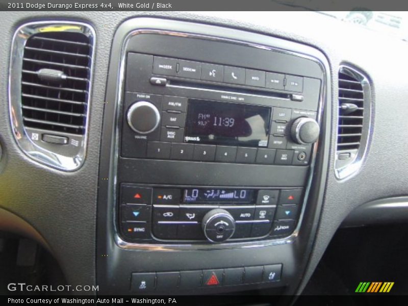 White Gold / Black 2011 Dodge Durango Express 4x4