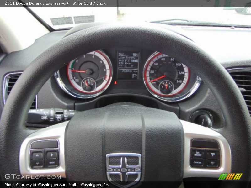 White Gold / Black 2011 Dodge Durango Express 4x4