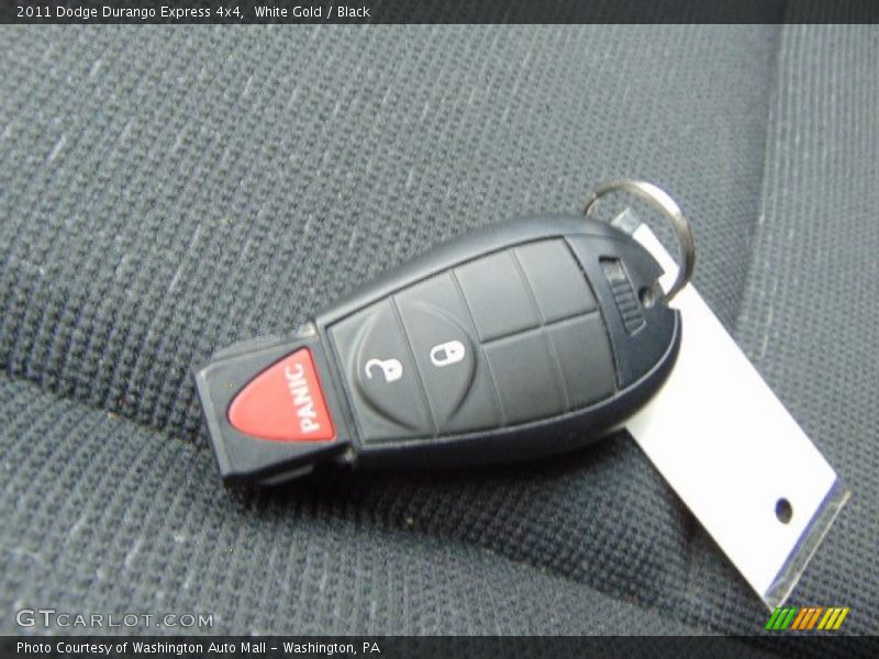 White Gold / Black 2011 Dodge Durango Express 4x4