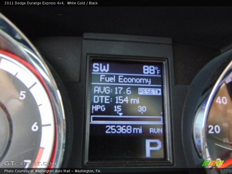 White Gold / Black 2011 Dodge Durango Express 4x4