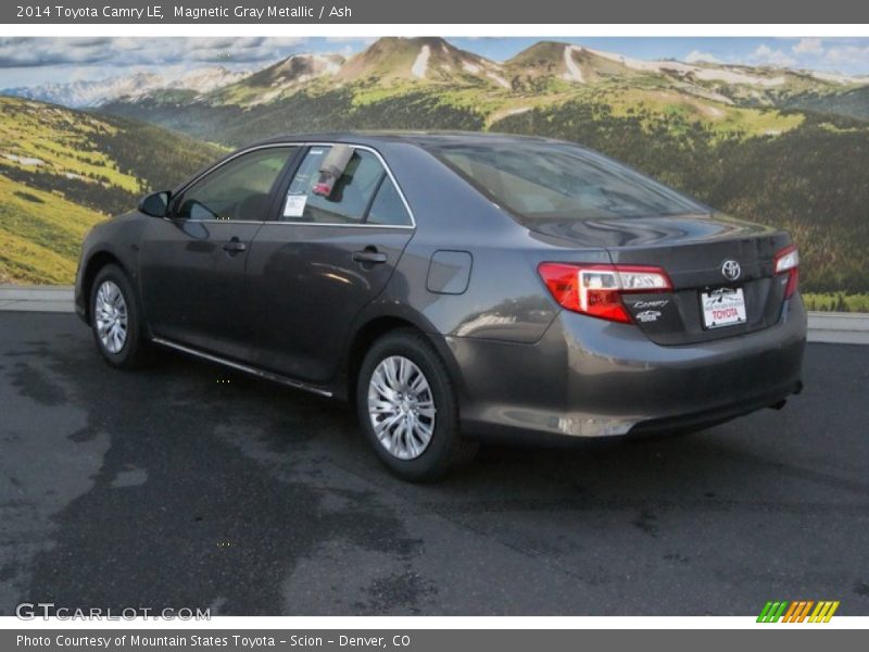 Magnetic Gray Metallic / Ash 2014 Toyota Camry LE