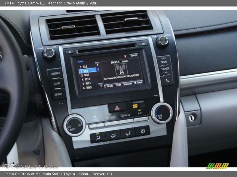 Magnetic Gray Metallic / Ash 2014 Toyota Camry LE