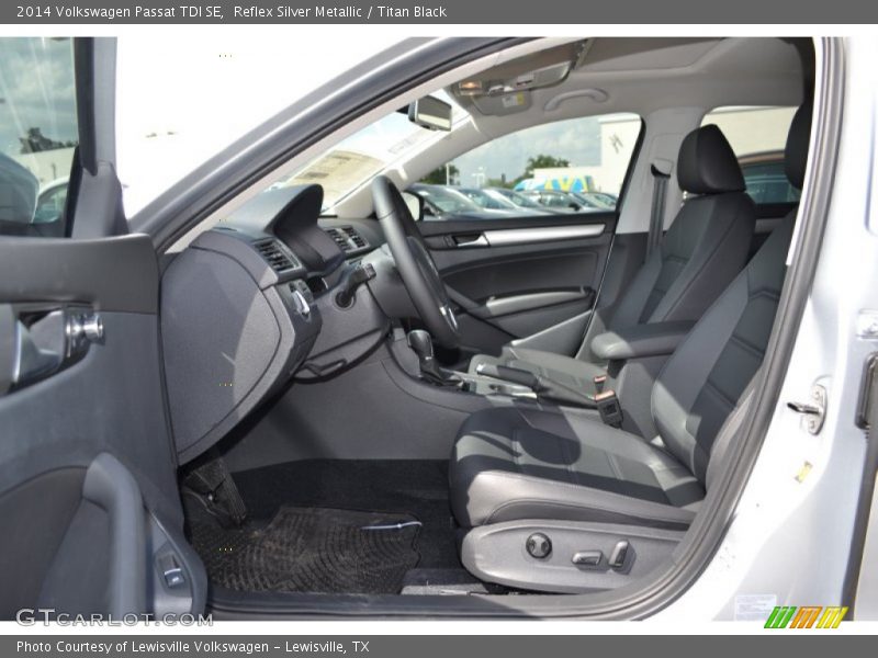 Reflex Silver Metallic / Titan Black 2014 Volkswagen Passat TDI SE