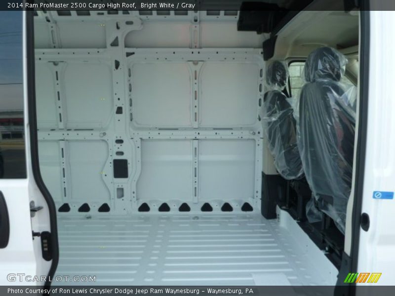 Bright White / Gray 2014 Ram ProMaster 2500 Cargo High Roof