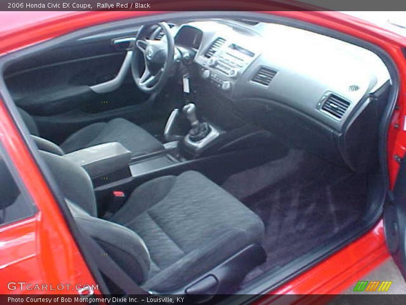 Rallye Red / Black 2006 Honda Civic EX Coupe