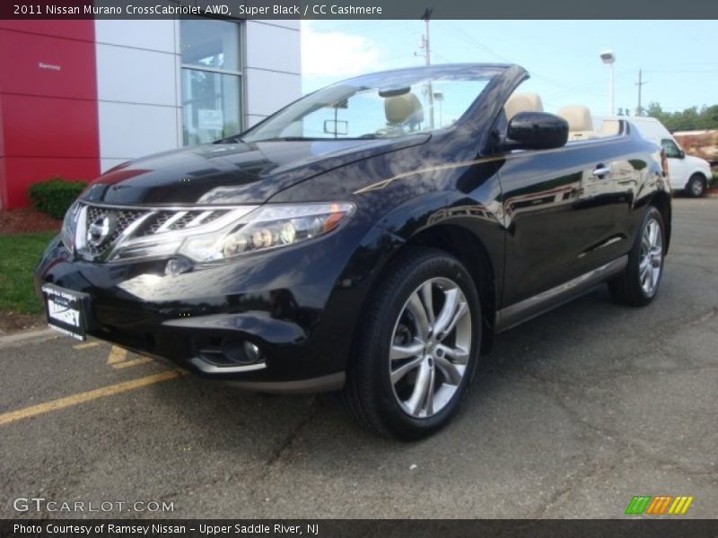 Super Black / CC Cashmere 2011 Nissan Murano CrossCabriolet AWD
