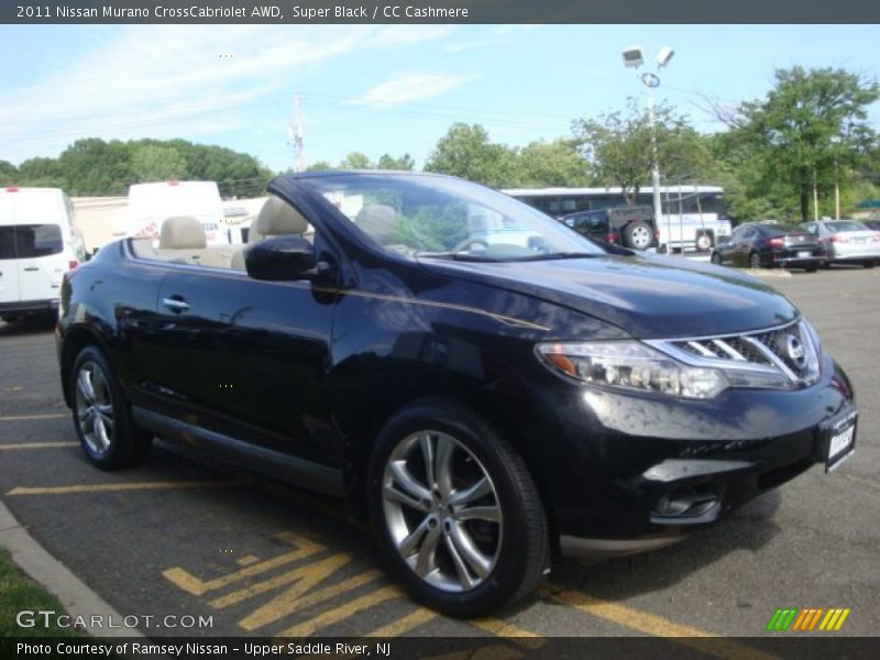 Super Black / CC Cashmere 2011 Nissan Murano CrossCabriolet AWD