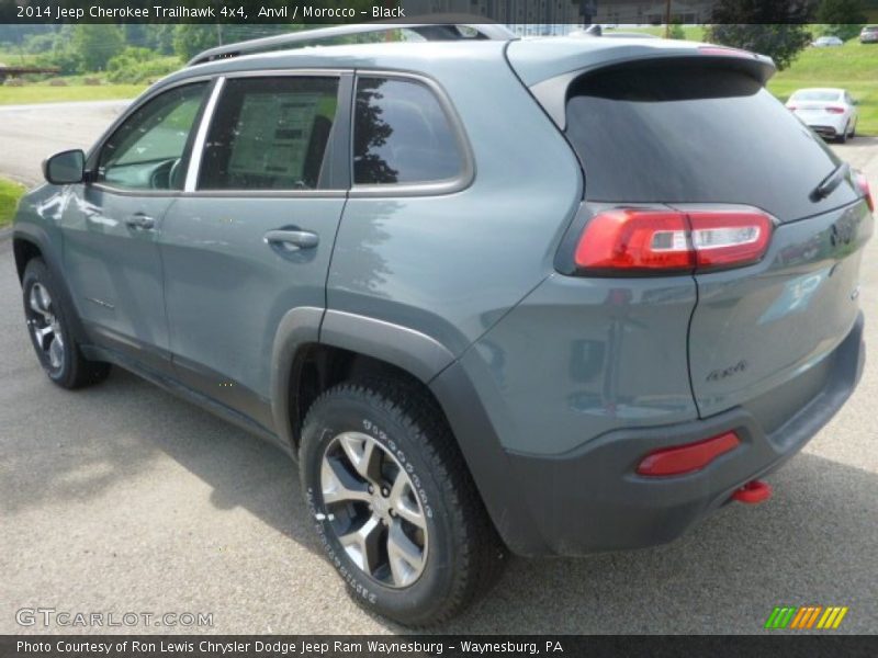 Anvil / Morocco - Black 2014 Jeep Cherokee Trailhawk 4x4