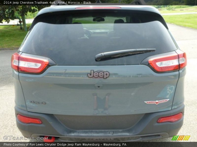Anvil / Morocco - Black 2014 Jeep Cherokee Trailhawk 4x4