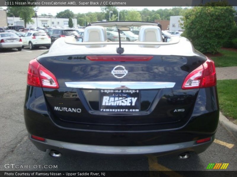 Super Black / CC Cashmere 2011 Nissan Murano CrossCabriolet AWD