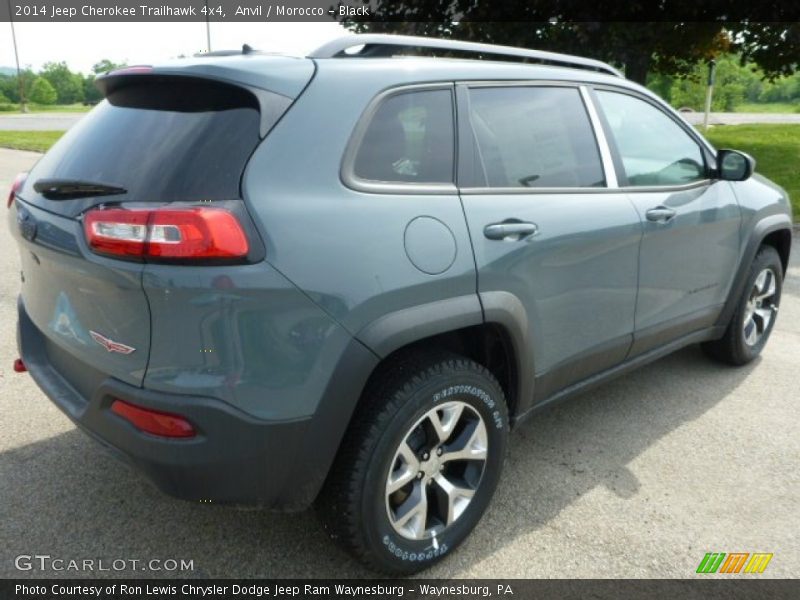 Anvil / Morocco - Black 2014 Jeep Cherokee Trailhawk 4x4