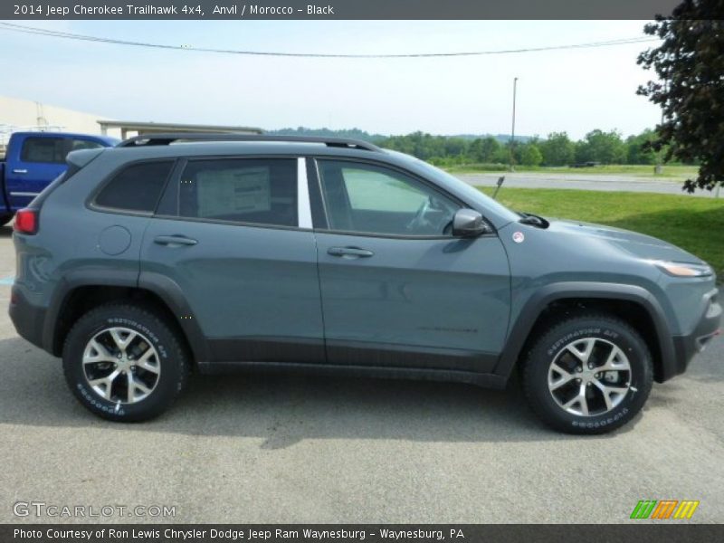 Anvil / Morocco - Black 2014 Jeep Cherokee Trailhawk 4x4