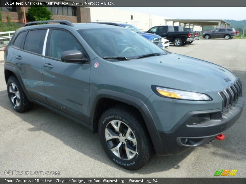 Anvil / Morocco - Black 2014 Jeep Cherokee Trailhawk 4x4