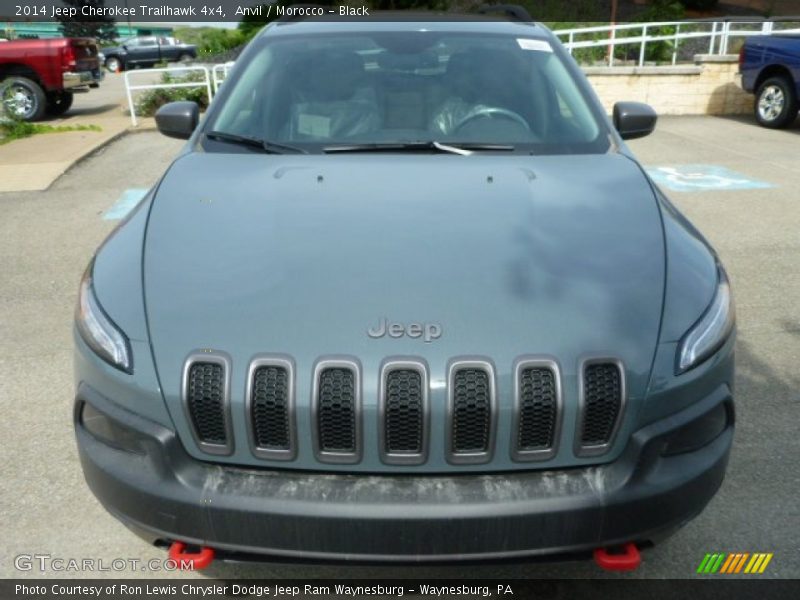 Anvil / Morocco - Black 2014 Jeep Cherokee Trailhawk 4x4