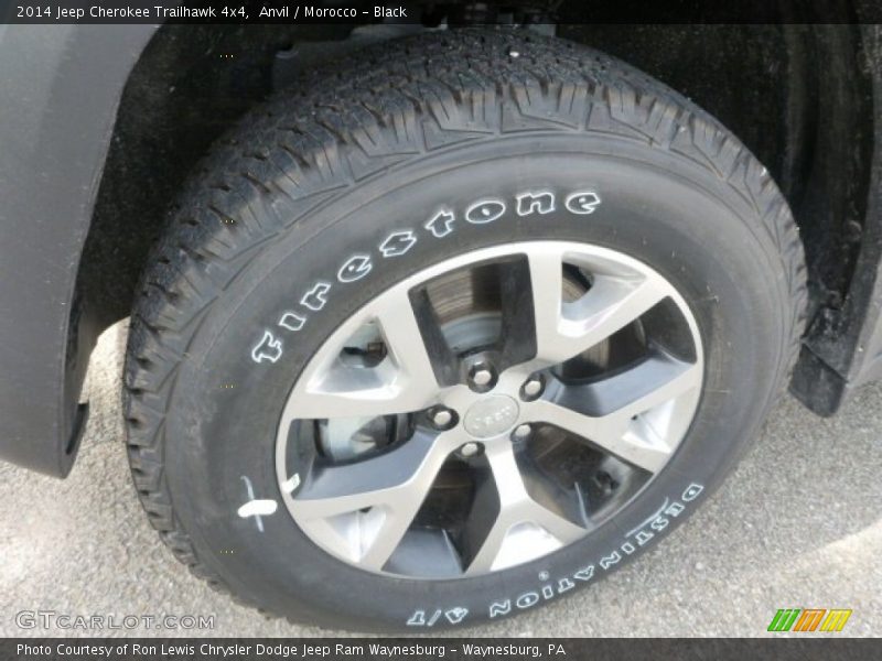 Anvil / Morocco - Black 2014 Jeep Cherokee Trailhawk 4x4