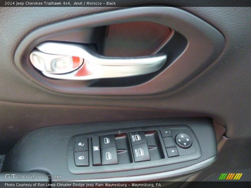 Anvil / Morocco - Black 2014 Jeep Cherokee Trailhawk 4x4