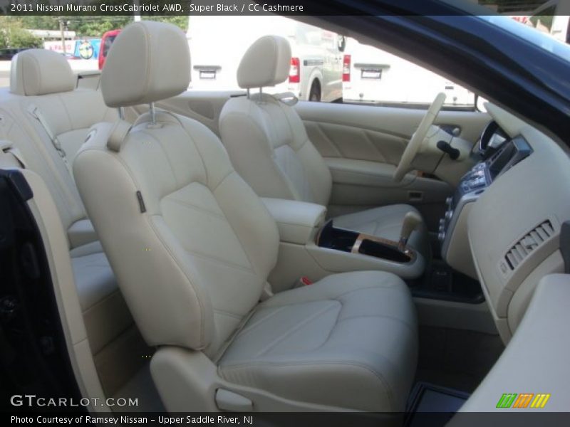 Front Seat of 2011 Murano CrossCabriolet AWD