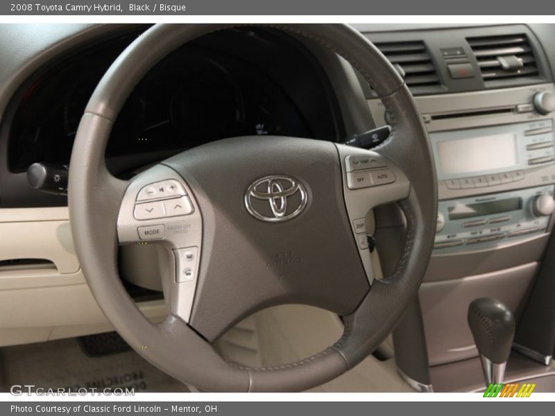 Black / Bisque 2008 Toyota Camry Hybrid
