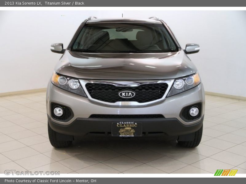 Titanium Silver / Black 2013 Kia Sorento LX