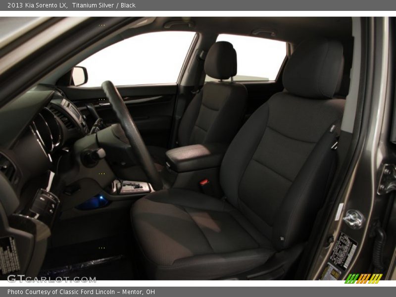 Titanium Silver / Black 2013 Kia Sorento LX