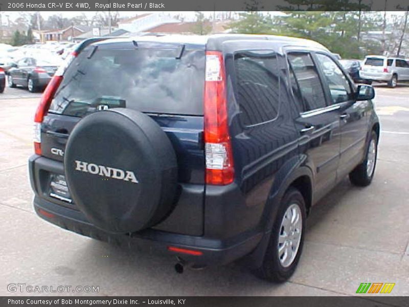 Royal Blue Pearl / Black 2006 Honda CR-V EX 4WD