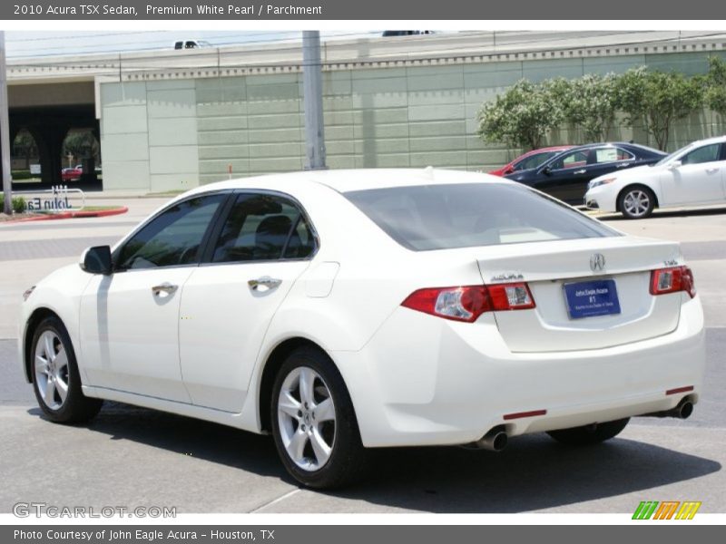 Premium White Pearl / Parchment 2010 Acura TSX Sedan