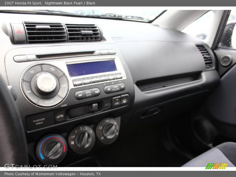 Nighthawk Black Pearl / Black 2007 Honda Fit Sport