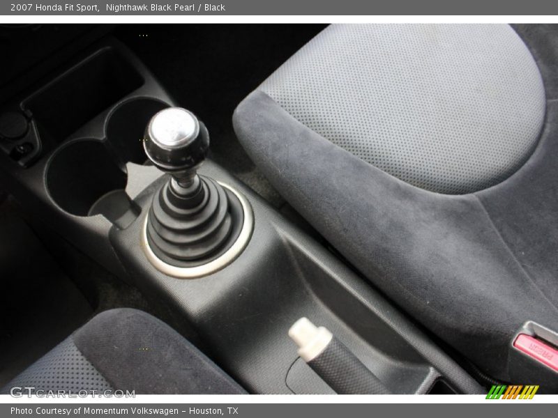 Nighthawk Black Pearl / Black 2007 Honda Fit Sport