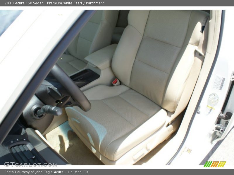 Premium White Pearl / Parchment 2010 Acura TSX Sedan