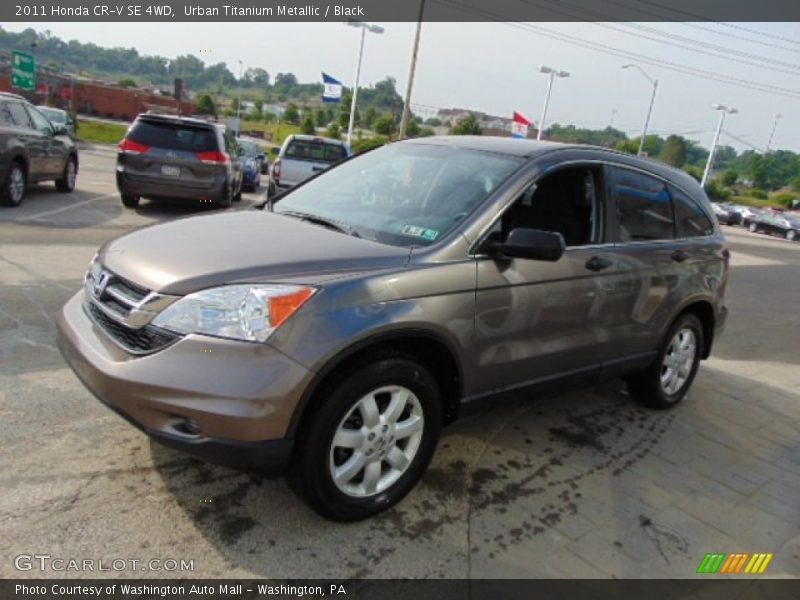 Urban Titanium Metallic / Black 2011 Honda CR-V SE 4WD