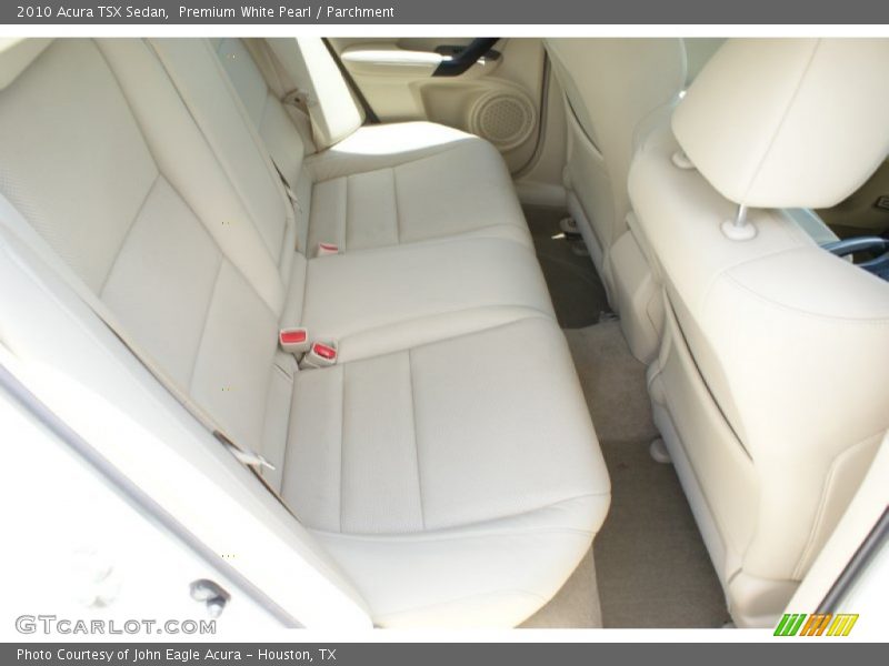 Premium White Pearl / Parchment 2010 Acura TSX Sedan