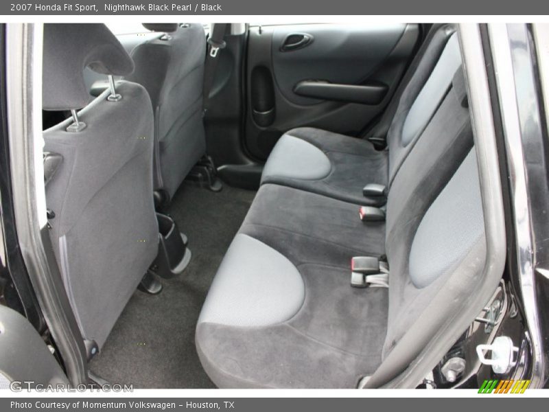Rear Seat of 2007 Fit Sport