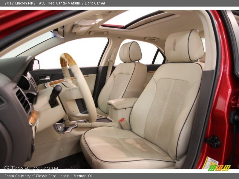 Front Seat of 2012 MKZ FWD