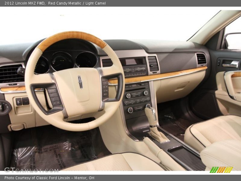 Dashboard of 2012 MKZ FWD