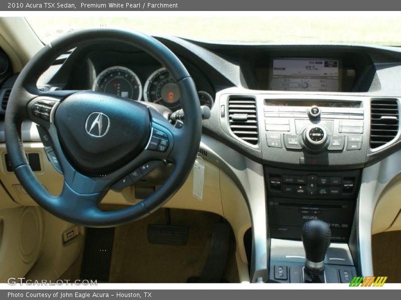 Premium White Pearl / Parchment 2010 Acura TSX Sedan