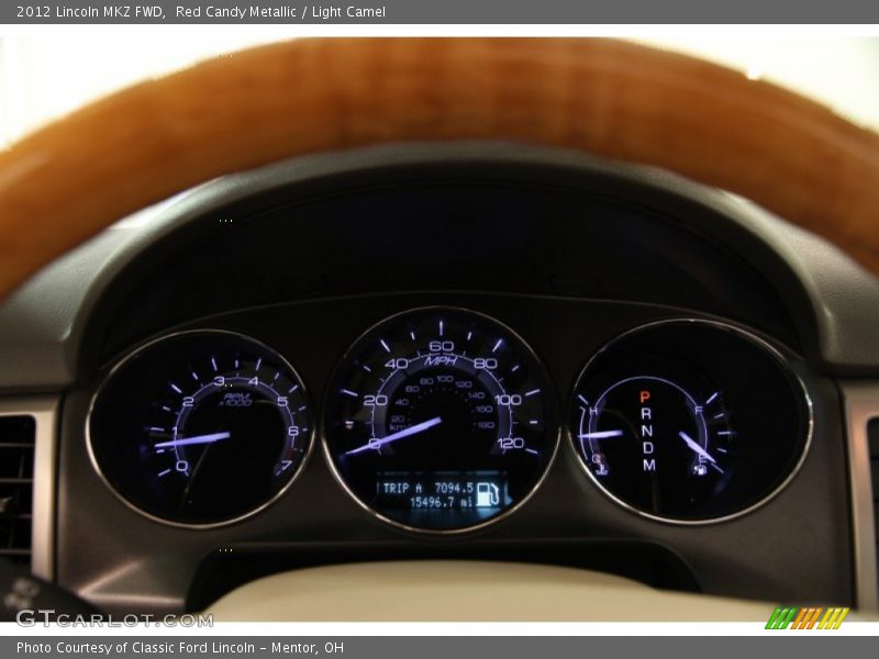  2012 MKZ FWD FWD Gauges