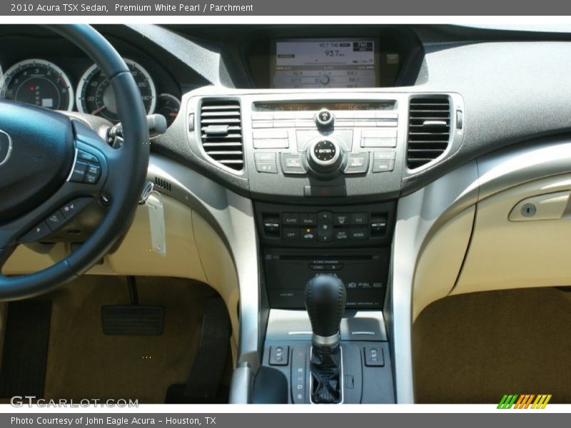 Premium White Pearl / Parchment 2010 Acura TSX Sedan