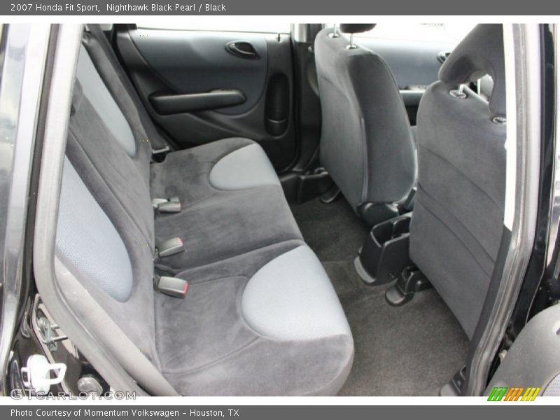 Rear Seat of 2007 Fit Sport