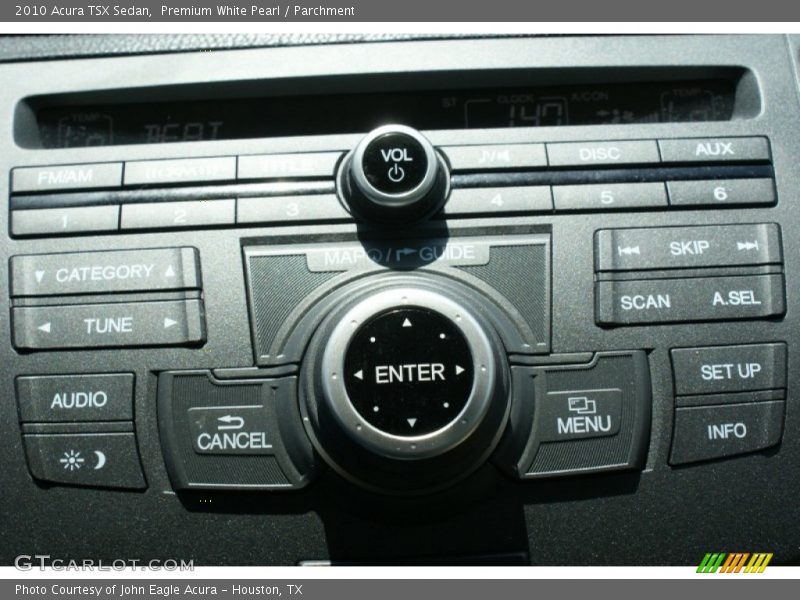 Premium White Pearl / Parchment 2010 Acura TSX Sedan