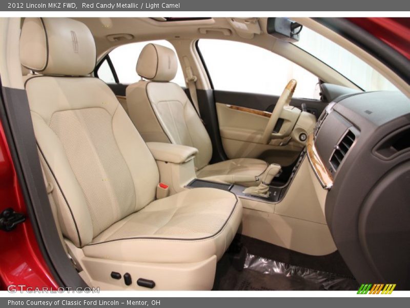 Red Candy Metallic / Light Camel 2012 Lincoln MKZ FWD