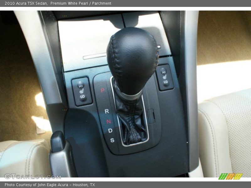 Premium White Pearl / Parchment 2010 Acura TSX Sedan