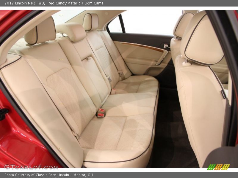 Red Candy Metallic / Light Camel 2012 Lincoln MKZ FWD