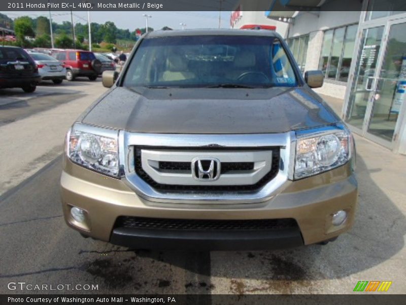 Mocha Metallic / Beige 2011 Honda Pilot EX-L 4WD