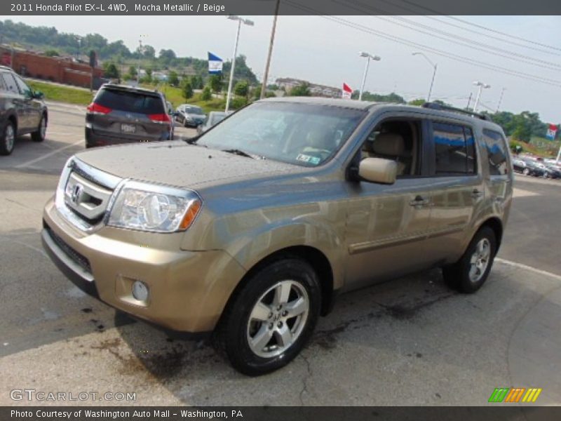 Mocha Metallic / Beige 2011 Honda Pilot EX-L 4WD