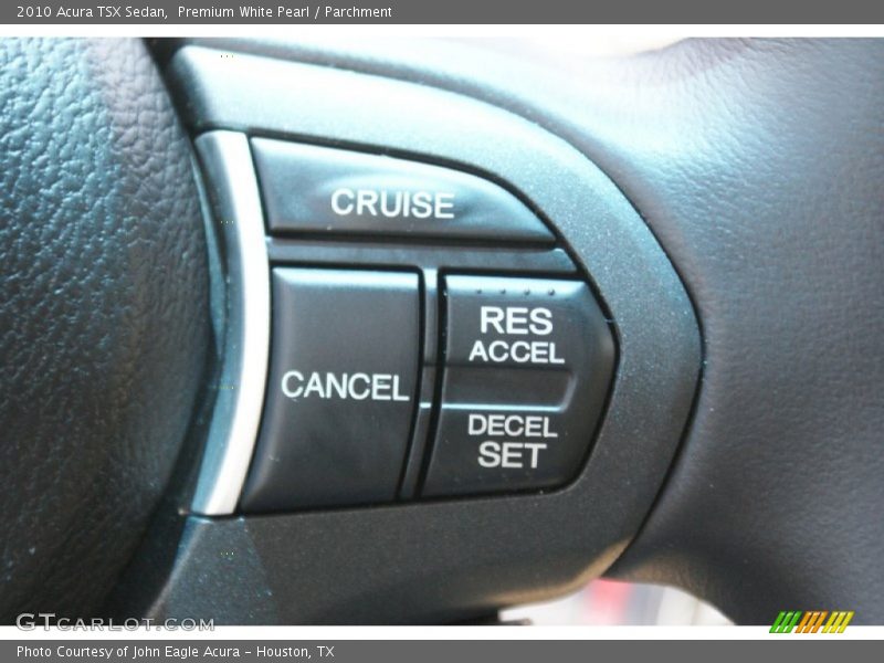 Premium White Pearl / Parchment 2010 Acura TSX Sedan